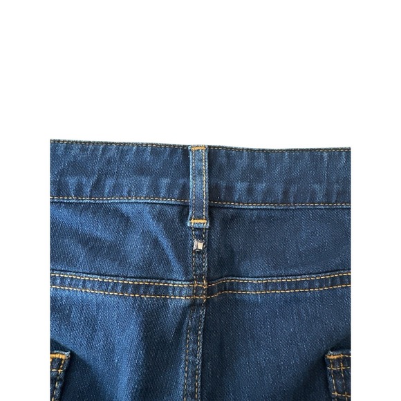Marina Rinaldi Sport‎ Jeans Women's Size 31 (US 22) Wonder Blue Denim Plus New - Picture 12 of 13